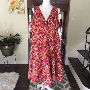 Notations multi colored dress. Size 1X.